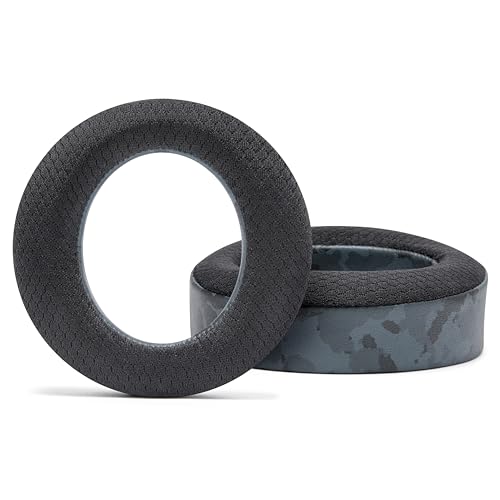 WC Freeze Pulse 3D - Cooling Gel Earpads for Sony PS5 Pulse 3D | Made by Wicked Cushions | Thicker Cushion & Wider Opening | Black Camo - color: Black Camo