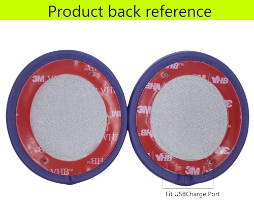 Replacement Ear Pads Compatible with Beats Solo 3.0 Wireless Violet - color: Violet