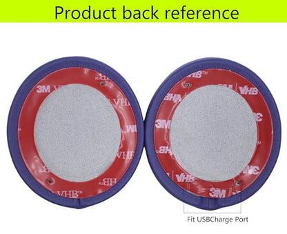Replacement Ear Pads Compatible with Beats Solo 3.0 Wireless Violet - color: Violet