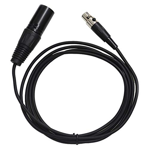 XLR Plug to Mini XLR Cable - 3Pin to Mini, Female to Male, 5Feet/1.5Meters