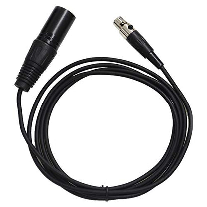XLR Plug to Mini XLR Cable - 3Pin to Mini, Female to Male, 5Feet/1.5Meters
