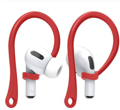 Sport Ear Hooks Compatible with AirPods 3 2 1 & Pro, 6 Pairs 6 Colors Anti Slip Anti Lost Silicone Earhook Ear Loop Compatible with AirPods Pro 3 2 1, 6 Pairs, Red/Pink/Green/Purple/Gray/Blue - color: Red/Blue/Gray/Purple/Pink/Green