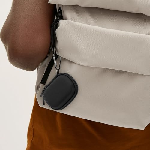 Linkidea Earbuds Case Holder Compatible with Beats Studio Buds +, Jaybird Vista 2 Earbuds, Replacement Hard Shell Portable Carrying Bag with Cable Storage (Black)