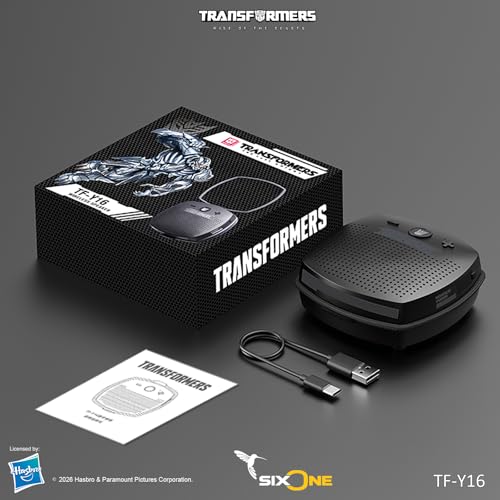 Transformers TF-Y16 Bluetooth Speaker, Megatron Black - color: Megatron Black