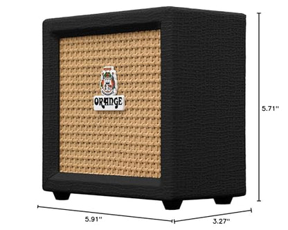 Orange Amps Crush Mini 3W - Black - color: Black