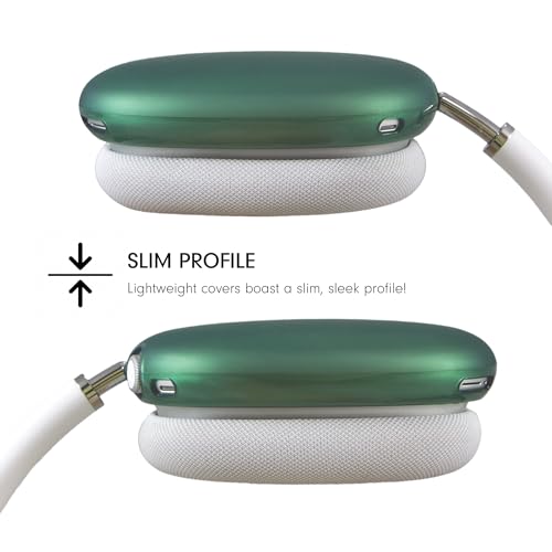 Sonix Protective Case for AirPods Max 2 & 1 | Headphones Cover | Frosted Matte Series | Frosted Matte Forest Green - color: Frosted Matte Green