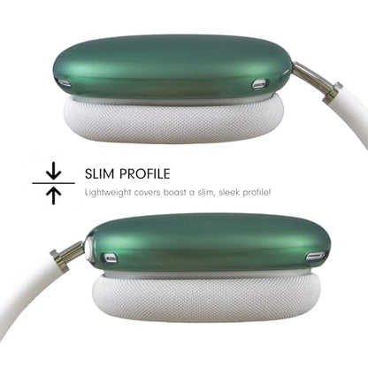 Sonix Protective Case for AirPods Max 2 & 1 | Headphones Cover | Frosted Matte Series | Frosted Matte Forest Green - color: Frosted Matte Green