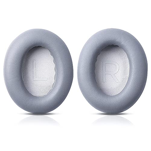 HUYUN Protein Leather Ear Pads Replacement for Bose Headphones 700, NCH700, NC700 Headphones Earpads, Headset Ear Cushion Repair Parts (Silver Gray) - color: Silver Gray