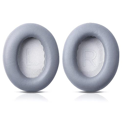 HUYUN Protein Leather Ear Pads Replacement for Bose Headphones 700, NCH700, NC700 Headphones Earpads, Headset Ear Cushion Repair Parts (Silver Gray) - color: Silver Gray