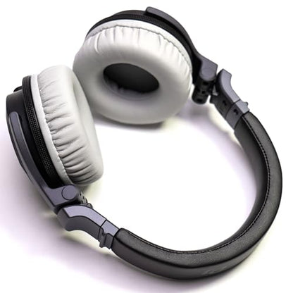Soft Protein Leather Ear Pads for Pioneer HDJ CUE1 Cue One, HDJ500 DJ Headphone (Grey) - color: Grey