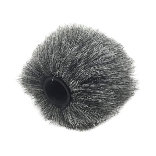 VANZACK Microphone Windscreen Cover Windproof Furry for Camera Microphones Enhanced Sound Reception Durable Protection for Outdoor Use Compatible with Various Models