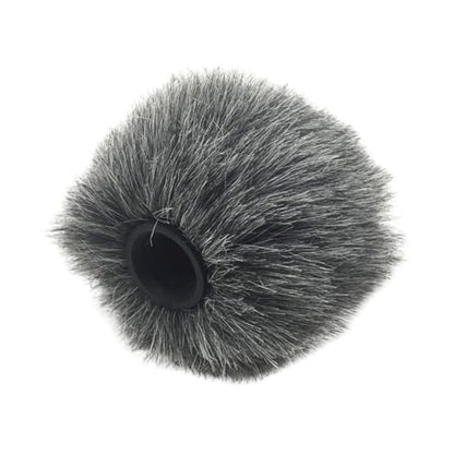VANZACK Microphone Windscreen Cover Windproof Furry for Camera Microphones Enhanced Sound Reception Durable Protection for Outdoor Use Compatible with Various Models