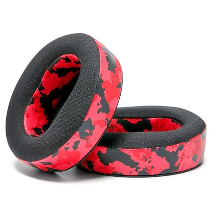 WC Freeze Maxwell Gen 1 - Cooling Gel Earpads for Audeze Maxwell 1 | Made by Wicked Cushions | Elevate Comfort, Durability, Thickness & Sound Isolation for Gaming | Red Camo - color: Red Camo