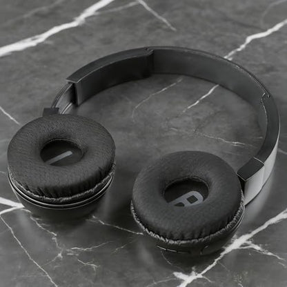 Defean Replacement Cushions Kit 2 IN1 Mesh Fabric Ear Pads + Headband Compatible with JBL Tune 600(T600BTNC 600BTNC)/660(T660NC 660NC)/670(T670NC 670NC) Headphones (Black) - color: Black