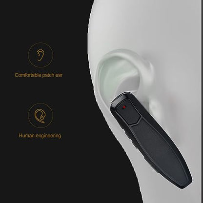 Walkie Talkie Bluetooth Headset, Bluetooth Earpiece with Noise Cancelling Mic, Compatible with Radtel BaoFeng Kenwood Btech Radios uv-k5 uv-5r BF-F8HB & More. (Updated Version)