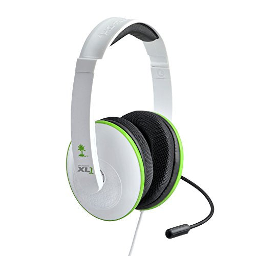 Turtle Beach Ear Force XL1 Amplified Wired Headset with Mic (White) - Xbox 360 - color: White