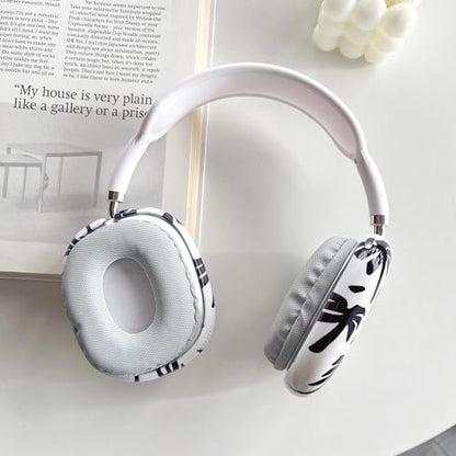 Case Compatible with AirPods Max Headphones, Soft TPU Cute Coconut Tree Anti-Scratch Protective Ear Cup Covers Headphone Cases for Woman Kids - color: coconut tree