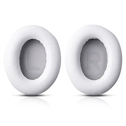 HUYUN Protein Leather Ear Pads Replacement for Bose Headphones 700, NCH700, NC700 Headphones Earpads, Headset Ear Cushion Repair Parts (White) - color: White