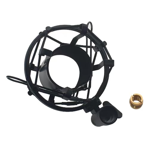 Universal Aluminum Alloy Mic Stand Shock Mount for 45-50mm Microphone