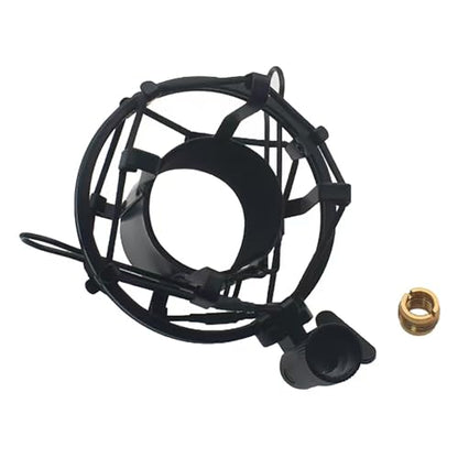 Universal Aluminum Alloy Mic Stand Shock Mount for 45-50mm Microphone