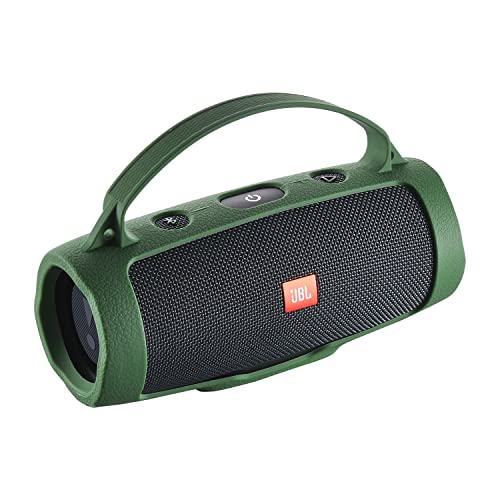 Silicone Case Cover Compatible with JBL Charge Essential 2 Speaker,Compatible with JBL Charge 4 Speaker (Green) - color: Green