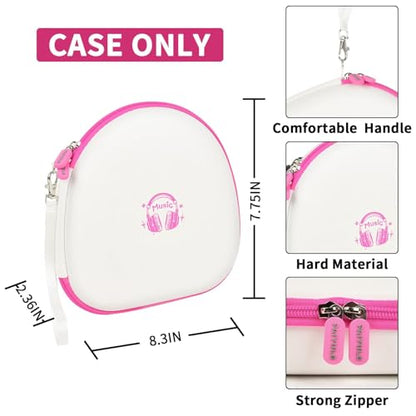 PAIYULE Headphone Case for Sony WH-CH720N 520, for JBL Tune 720BT, Bright Pink - color: Bright Pink