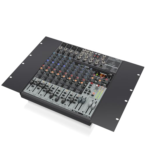Behringer Xenyx X1622USB Premium 16-Input 2/2-Bus Mixer with XENYX Mic Preamps & Compressors | Includes rack hardware and software for recording, mixing and monitoring