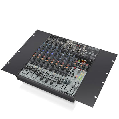 Behringer Xenyx X1622USB Premium 16-Input 2/2-Bus Mixer with XENYX Mic Preamps & Compressors | Includes rack hardware and software for recording, mixing and monitoring