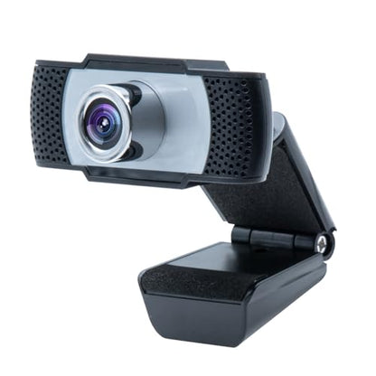 1080p Hd Webcam with Microphone, Wide Angle USB Computer Camera for Pc Mac Laptop, Plug and Play