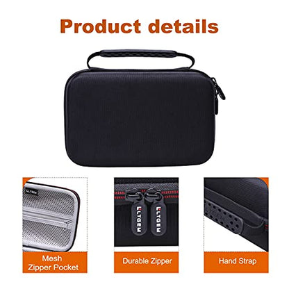 L LTGEM Carrying Case for Focusrite Scarlett 2i2 4th Gen/Scarlett 4i4 3rd Gen/Scarlett Solo USB Audio Interface, Travel Protective Storage Bag