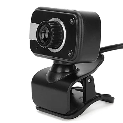 USB Web Camera, Laptop PC Desktop Webcam with Microphone for Video Calling Recording Conferencing
