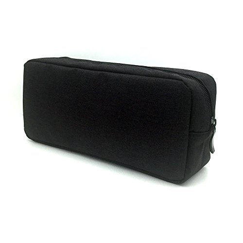 Universal Electronics/Accessories Soft Carrying Case Bag, Durable & Light-weight,Suitable for Out-going, Business, Travel and Cosmetics Kit (Big-Black) - color: Big-Black