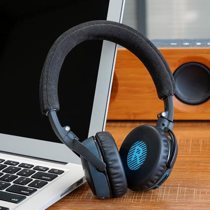 GEVO Ear Pads Cushions Replacement for Bose On-Ear 2 Headphones,Earpads for Bose OE2/OE2i/SoundTrue On-Ear/SoundLink, Earpads with High Dense Noise Isolation Foam,Protein Leather,Black&Blue