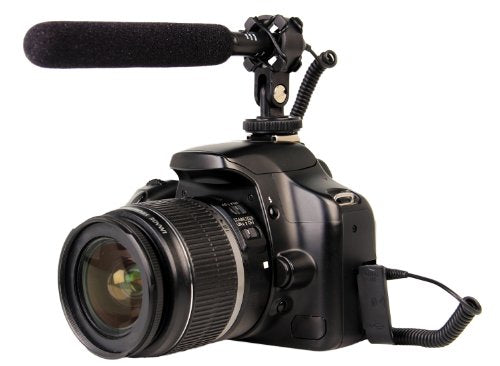 Bower MIC300 Mini Shotgun Condenser Microphone (Black)