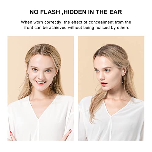 Xmenha Nude Invisible Hidden Smallest Earbuds Small Wireless Bluetooth Mini Micro Tiny Ear Buds Sleep Earbuds for Work Sleepping Buds Invisible Earphones - color: Nude