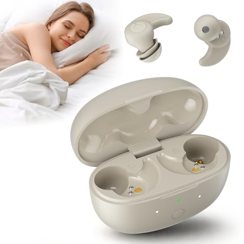 OHAYO Sleep Earbuds Bluetooth 6.0 Noise Cancelling Headphones for Side Sleepers No Touch Control