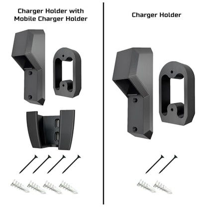 Chargeifier Tesla Charging Cable Organizer with Latch use w/Model S Model 3 Model X Model Y w/Mobile Connector Bracket-Automotive Accessories (Charger Holder)