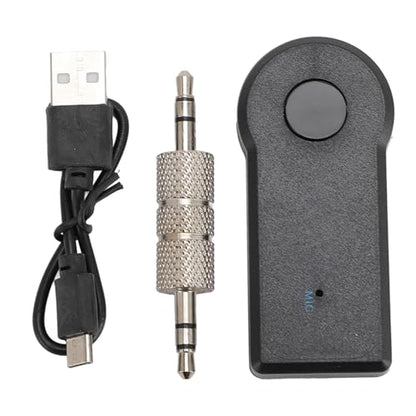 Bluetooth Receiver for Car, Wireless 3.5mm AUX Adapter