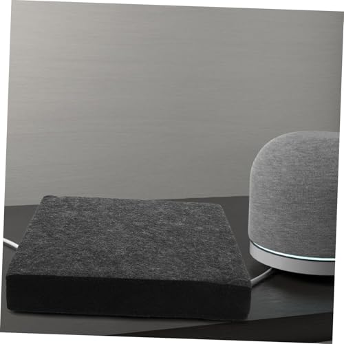 BESPORTBLE Speaker Monitor Pads Acoustic Insulation Sound Absorbing Mats for Home Theater and Recording Studio Isolation Pads for Enhanced Sound Clarity and Instrument