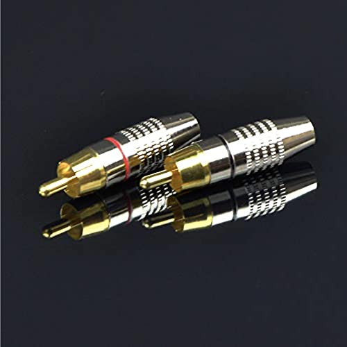 CNCESS 4.4mm Balanced Male to 2 RCA Plug Audio Cable – 24 Inch