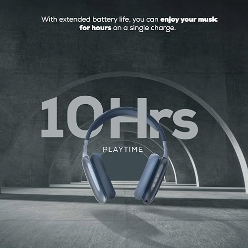 Gabba Goods Wireless Over Ear Bluetooth Headphones with Microphone - Wireless Headset -Noise Reduction - Bluetooth, Wired,Built in Micro SD for Travel, Home, Work TV,PC,Gaming,Cellphone (Blue) - color: Blue