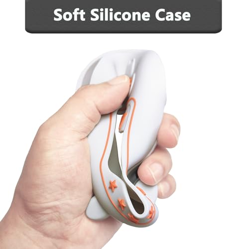JCHPINE Silicone Cover Case for JBL Clip 5 Portable Bluetooth Speaker - color: White