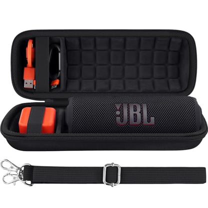 Hard Case for JBL Flip 7 Portable Wireless Bluetooth Speaker - color: Black Case