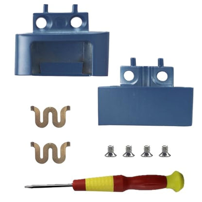 Solo 4 Hinge Replacement Hinge Repair Kit for Beats Solo 4 Wireless (Model A2924) Headphones, Metal Hinge Repair Parts Headband Connector Accessories as Same as The OEM - Slate Blue - color: Slate Blue