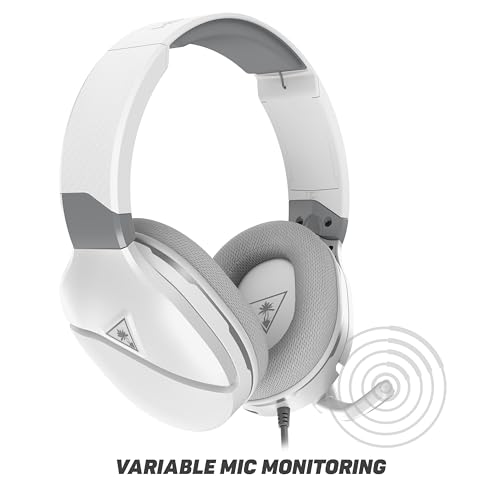 Turtle Beach Recon 200 Gen 2 Wired Multiplatform Gaming Headset, Xbox, PS5 - color: Gen 2 White
