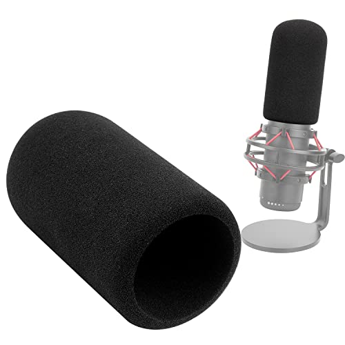 SUNMON Mic Pop Filter for HyperX QuadCast 2S, Foam Cover for QuadCast