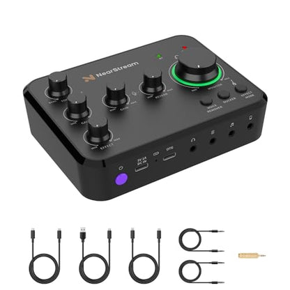 NearStream Audio Interface for Recording/Streaming/Podcasting (AMIX20B)