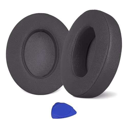 Aurivor Studio 3 Replacement Ear Pads for Beats Studio 3/2 Headphones, Cushions Earpads with Premium Protein Leather, Softer Memory Foam, Stronger Adhesive (Shadow Gray) - color: Shadow Gray