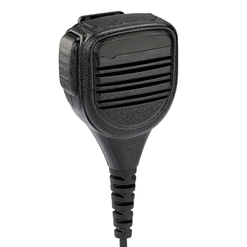 Arrowmax 4PS-APM250-M9 IP56 Waterproof Shoulder Speaker MIC Compatible with Motorola Radios APX6000 APX7000 APX8000 XPR6350 XPR6550 XPR7550 XPR7350e XPR7550e XPR7580e APX 6000 7000 8000 - size: 4 Pieces