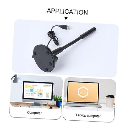 Toyvian USB Condenser Microphone for Gaming Streaming and Recording Desktop Cardioid Mic Mute Button and LED Indicator Plug and Play for Computers and Laptops